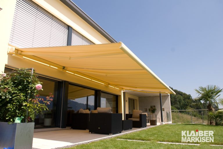 Idealer Sonnenschutz für Balkon und Terrasse - Markise